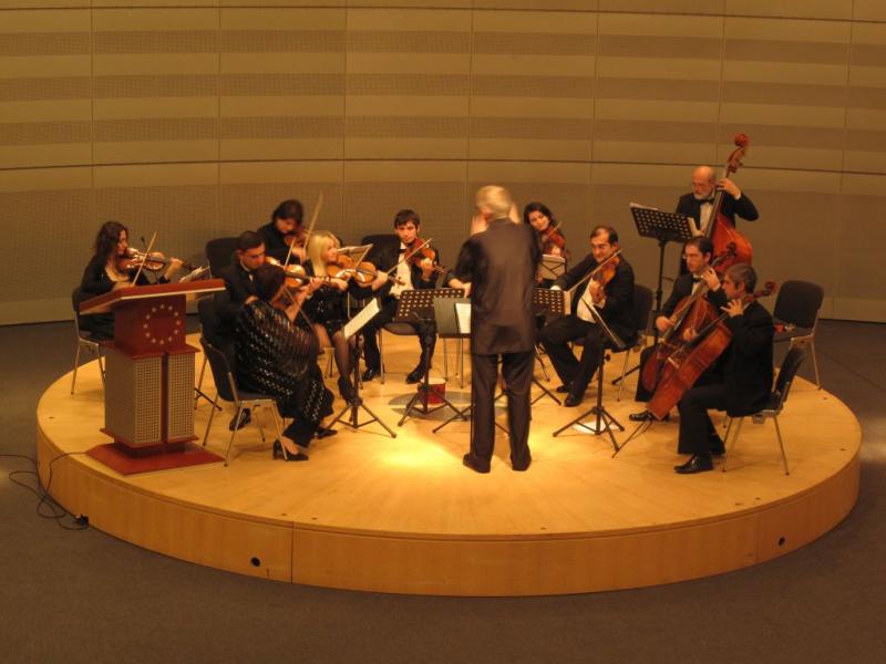 Concert of the Caucasian Chamber Orchestra in the European Parliament - October 2010 (Source: EuFoA)